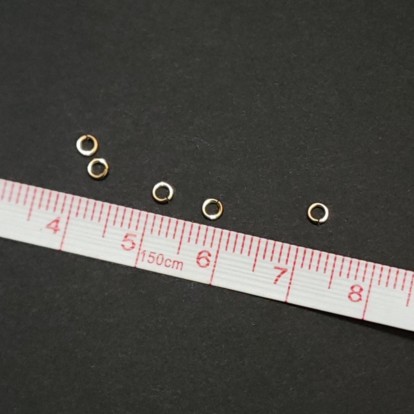 14/20 Gold Filled 3mm Jump Rings Jewelry Findings
