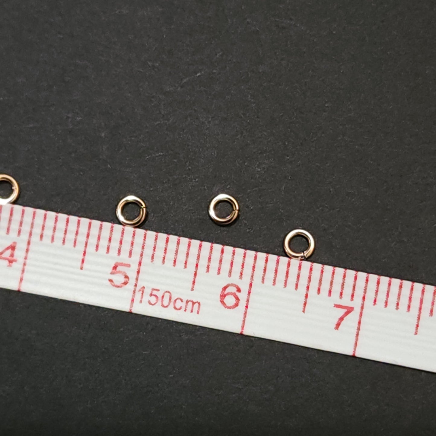 14/20 ROSE Gold Filled Jump Rings Jewelry Findings