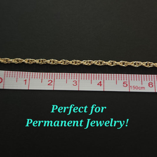 14kt Gold Filled Large Rope Chain