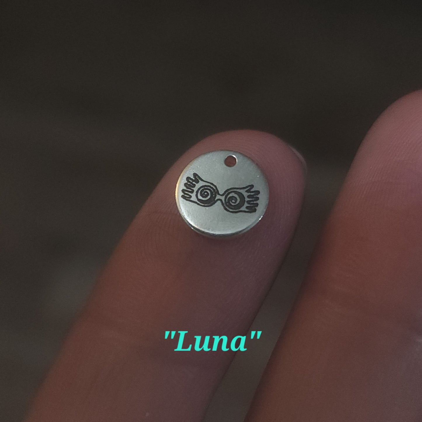 Wizard Themed 8.9mm Round Charms