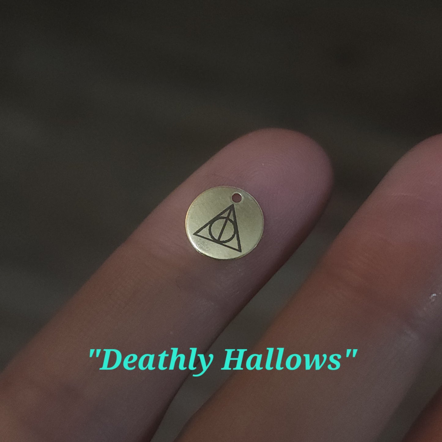 Wizard Themed 8.9mm Round Charms