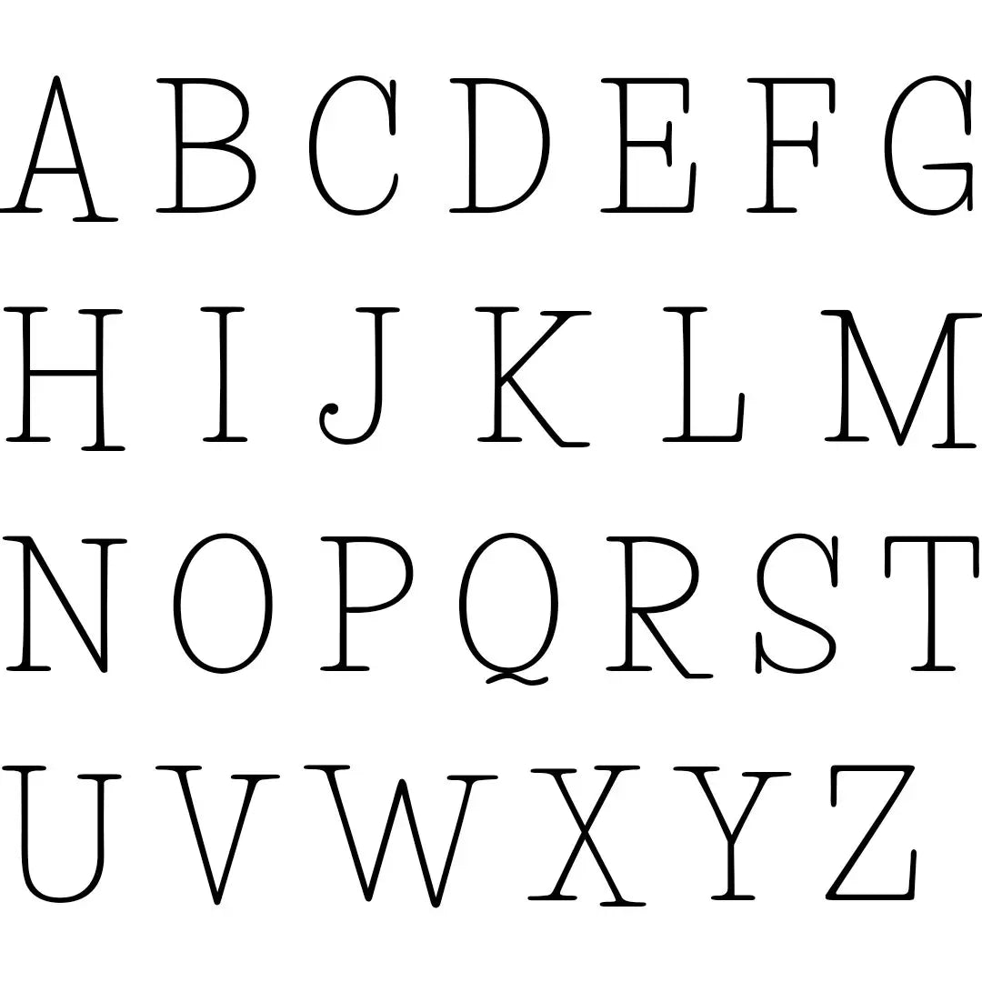 Alphabet Charms A-Z 26 Total