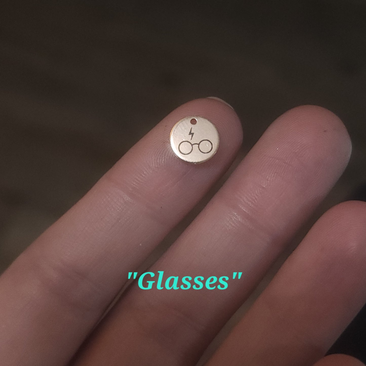 Wizard Themed 8.9mm Round Charms