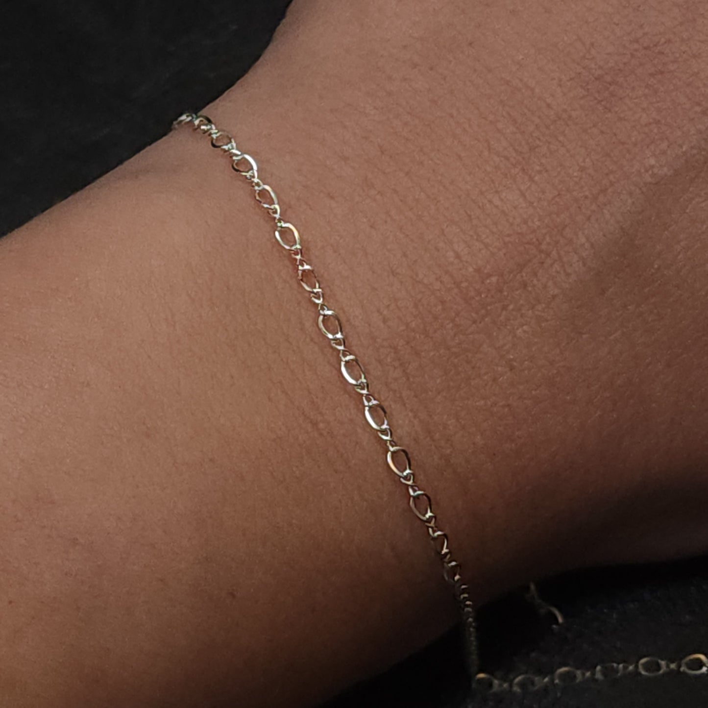 Sterling Silver Infinity Link Chain