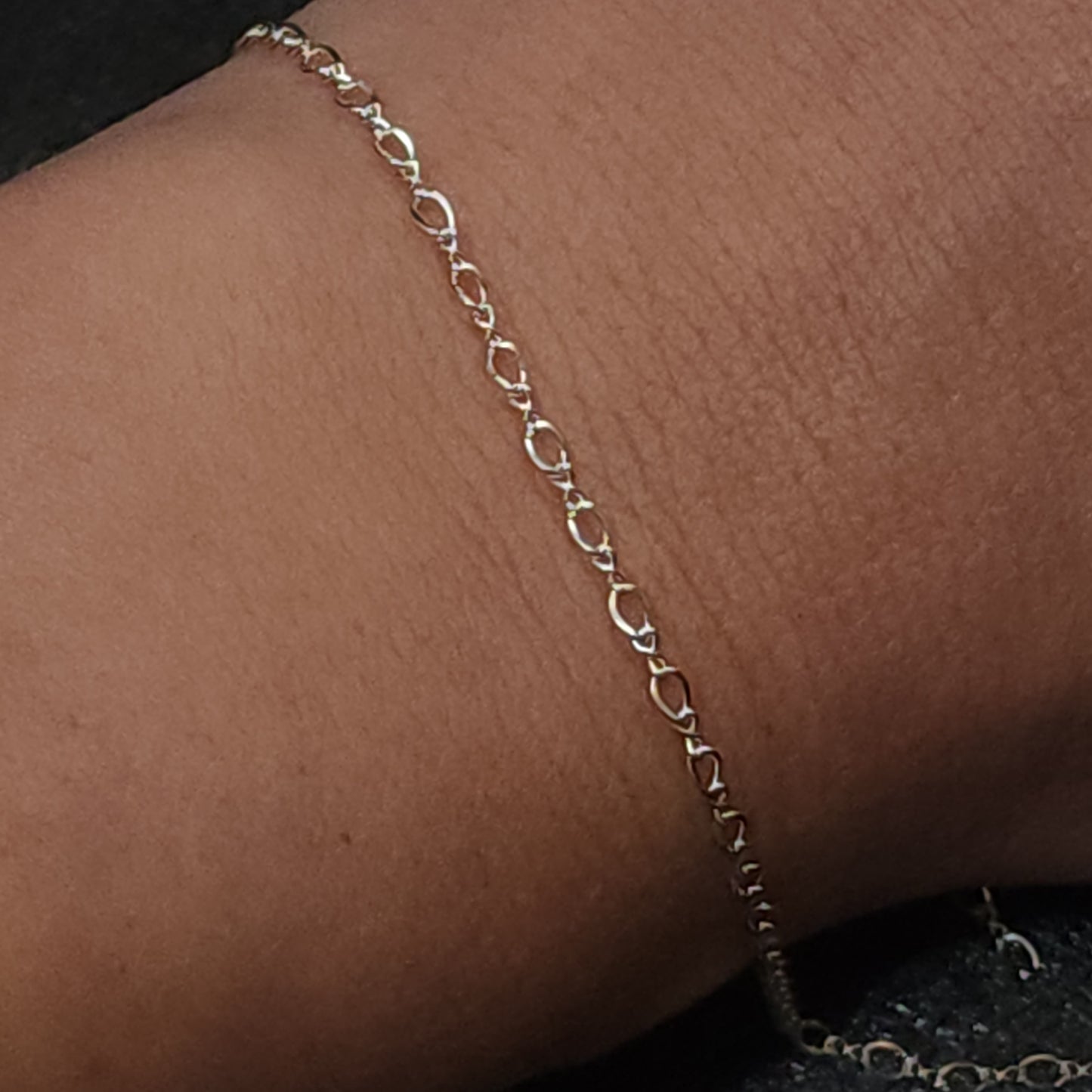 Sterling Silver Infinity Link Chain